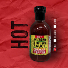 HOT // Ah-Fiwi Sauce - Pineapple and Scotch Pepper // 12oz.