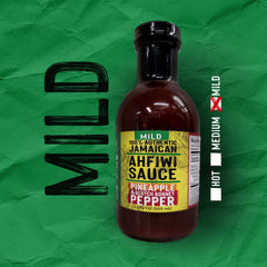 MILD // Ah-Fiwi Sauce - Pineapple and Scotch Pepper // 12oz.